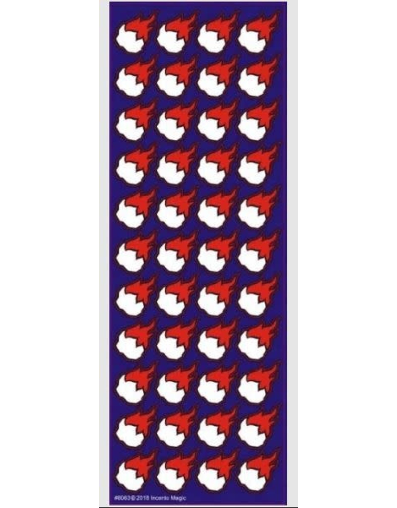 incento magic STICKERS: BARAD ( FIRE & WATER) - 6 SHEETS