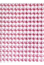 RHINESTONE STICKER: 6MM LIGHT PINK 504 PACK