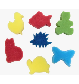 ANIMAL SHAPE SPONGES 7PC
