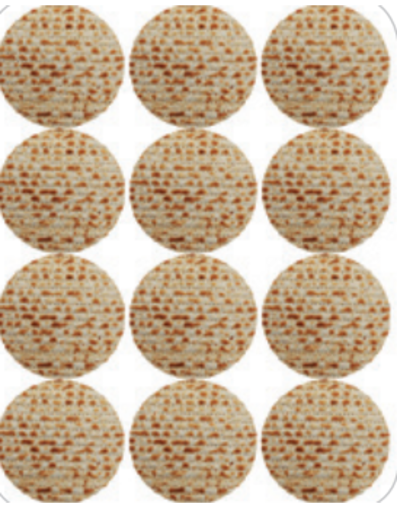 MATZAH STICKER 2" 6 PER SHEET- 6 SHEETS