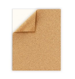 CORK SHEETS : SELF-ADHESIVE 8.5"x11" - 2 PACK