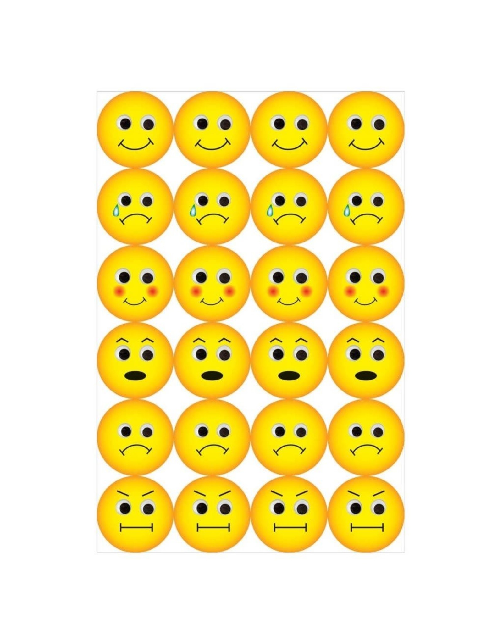stickers emoji emotions 3 sheet