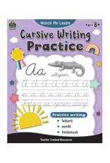 WATCH ME LEARN CURSIVE PRACTICE BOOK AGE 8+