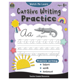 WATCH ME LEARN CURSIVE PRACTICE BOOK AGE 8+