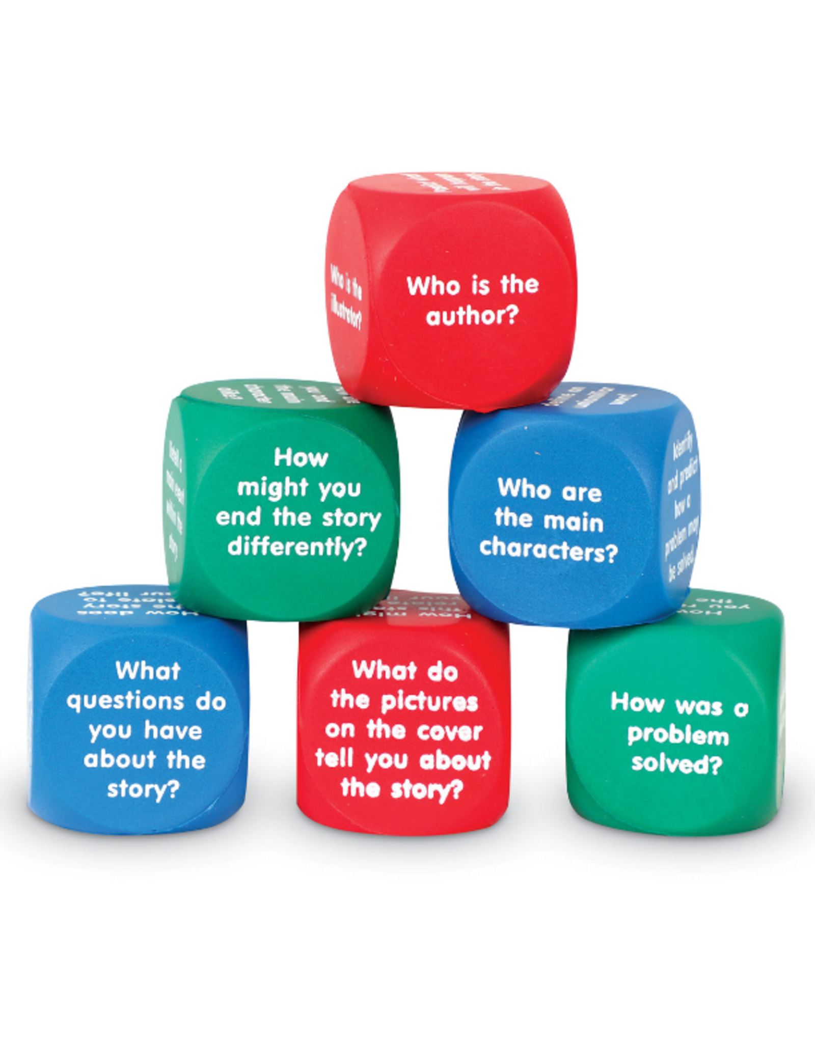 Learning Resources COMPREHENSION CUBES 6PC