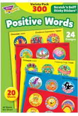 SCENTED STICKER VARIETY PACK- POSITIVE WORDS
