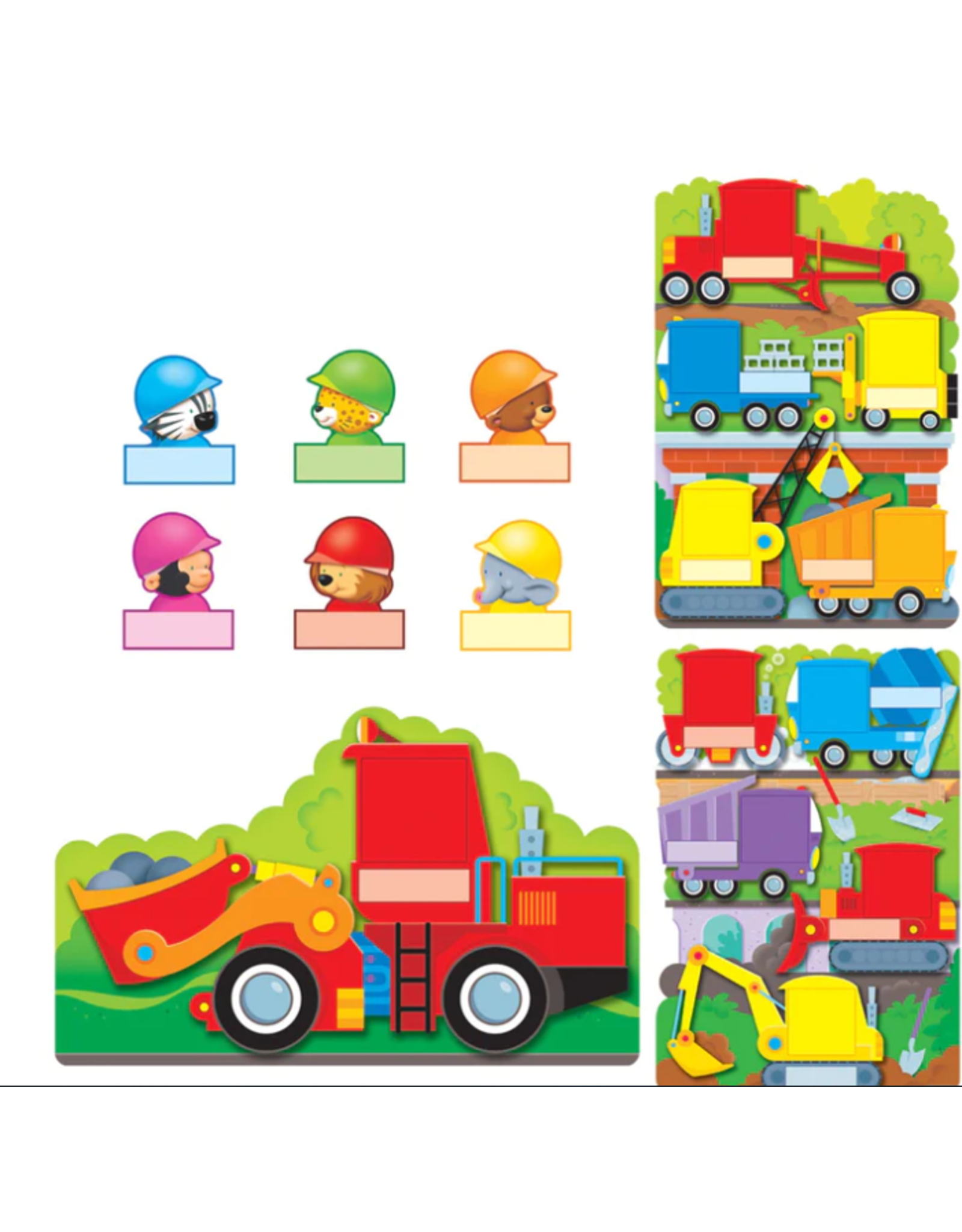 BULLETIN BOARD SET: KIDS WORK ZONE JOB CHART