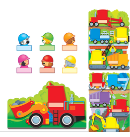 BULLETIN BOARD SET: KIDS WORK ZONE JOB CHART