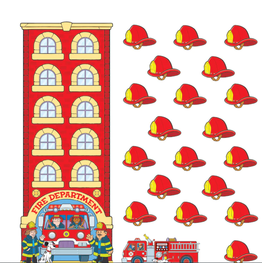 BULLETIN BOARD SET: FIRE STATION JOB CHART