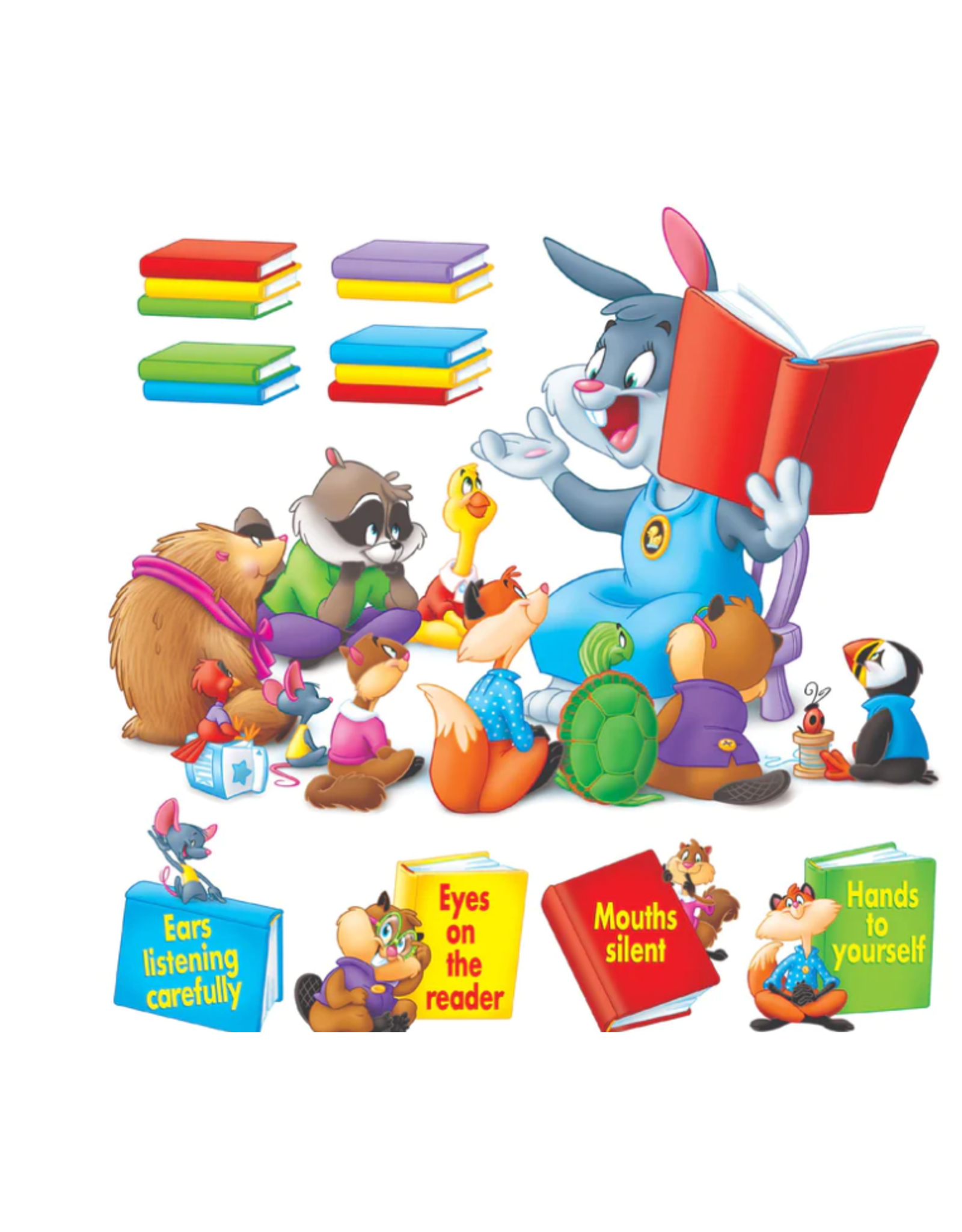 BULLETIN BOARD SET: STORYTIME LISTENING