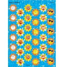 SPARKLE STICKER SUNNY SMILES 72 STICKERS
