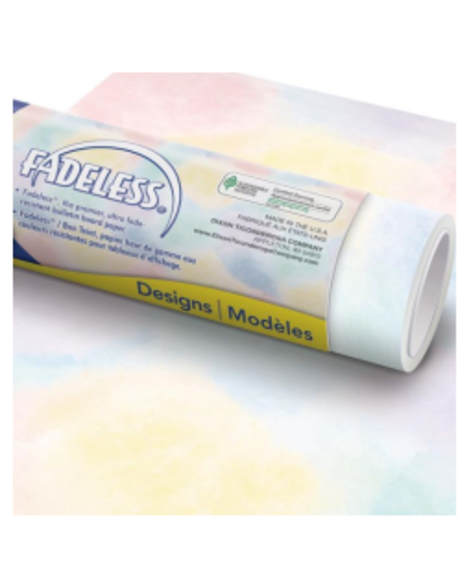 FADELESS  BACKING PAPER 48"x12' : WATERCOLOR