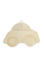 WOOD SHAPE: CAR  7"