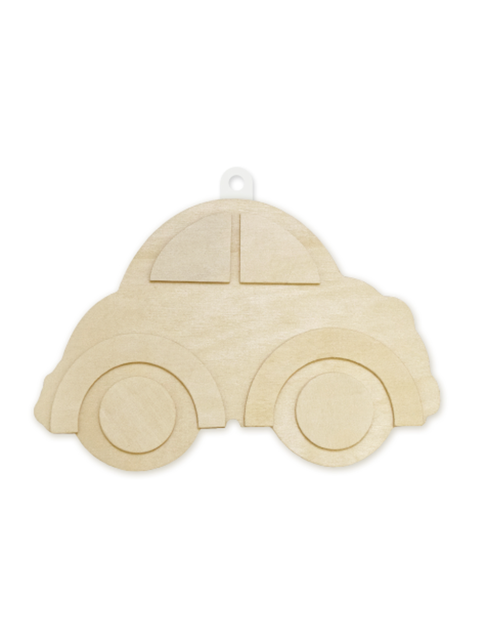 WOOD SHAPE: CAR  7"