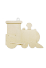 WOOD SHAPE: TRAIN  7"