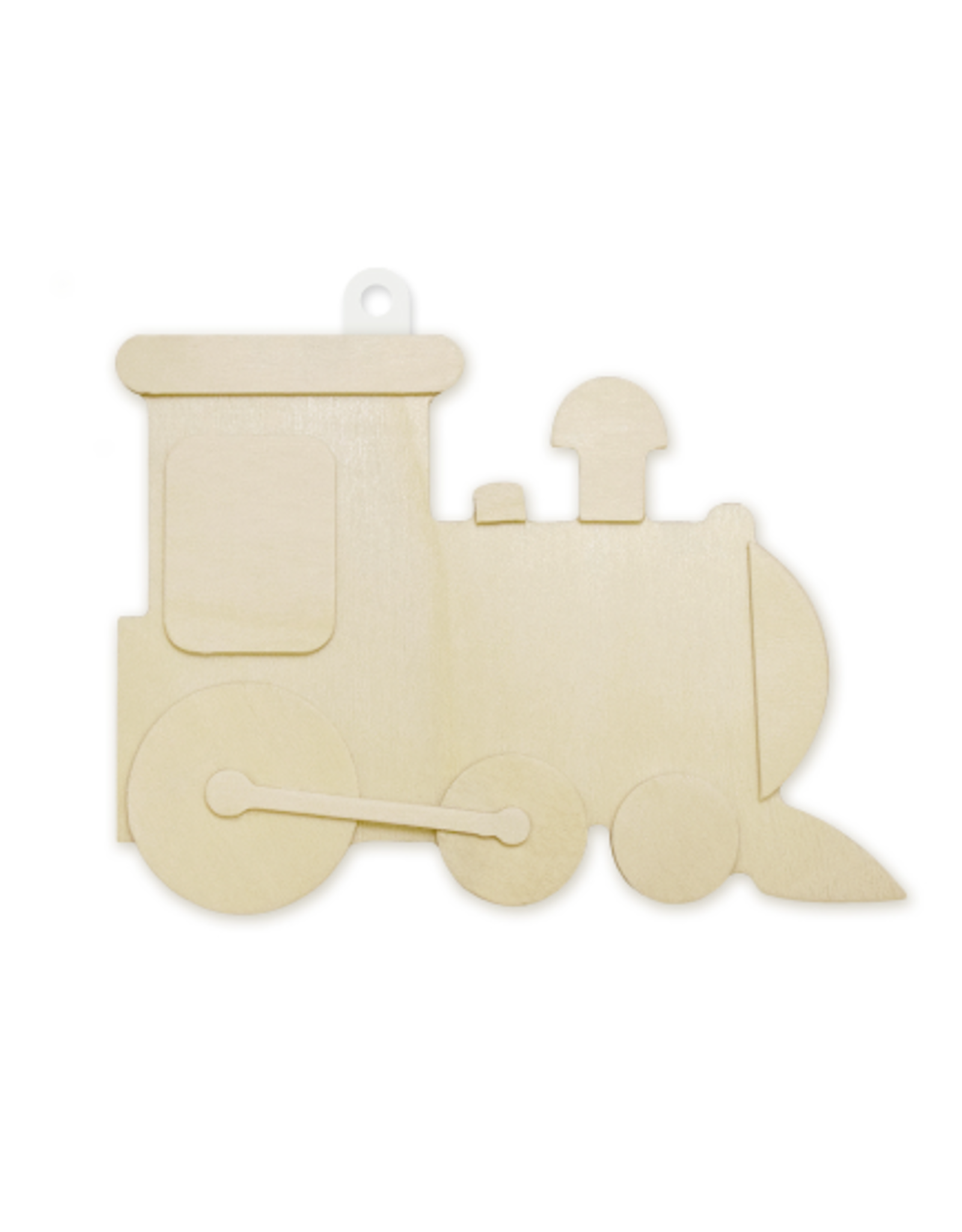 WOOD SHAPE: TRAIN  7"