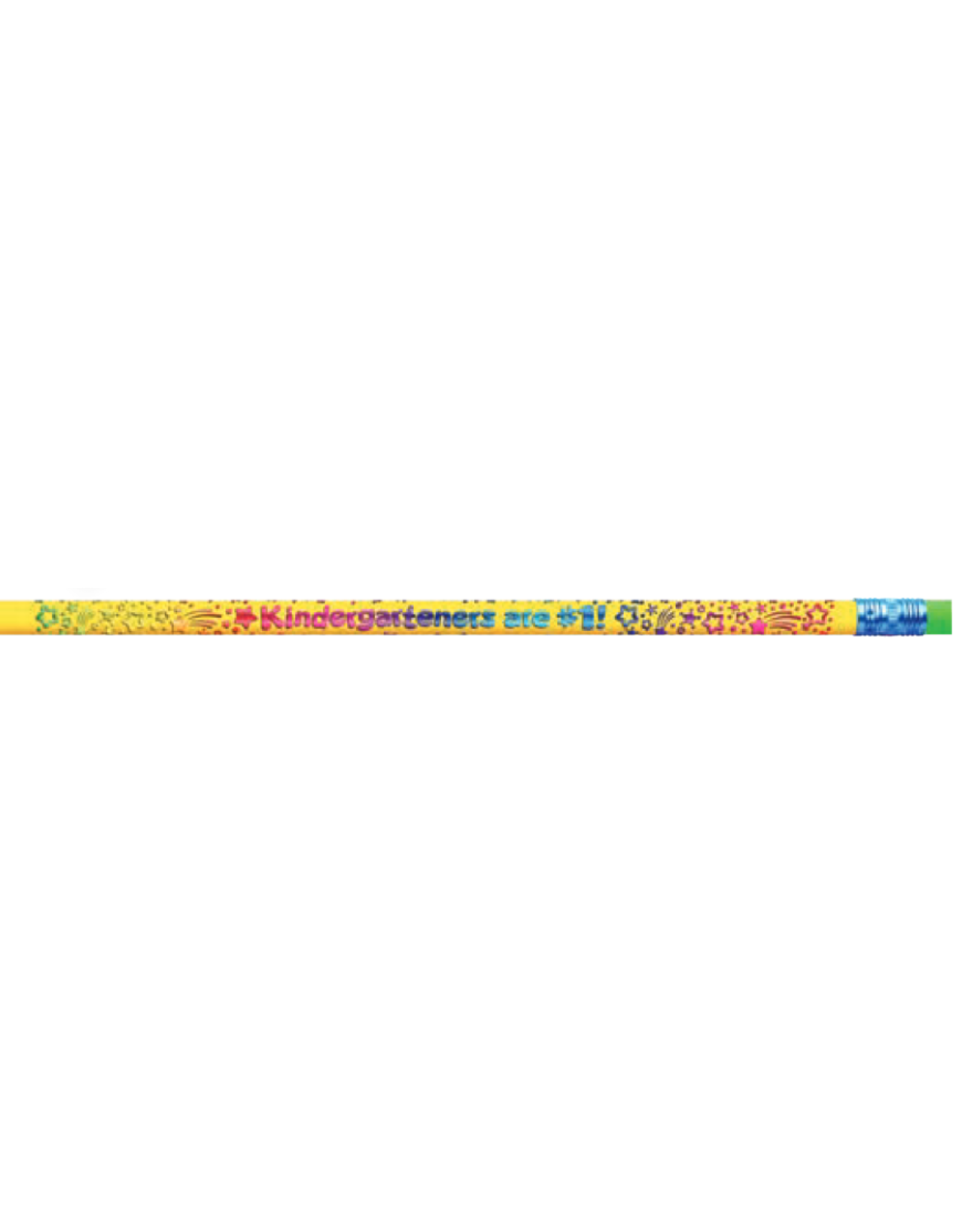 PENCIL: KINDERGARTNERS ARE #1-WITH STARS