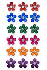 12MM GLITTER DAISY GEMS 18PC BOLD