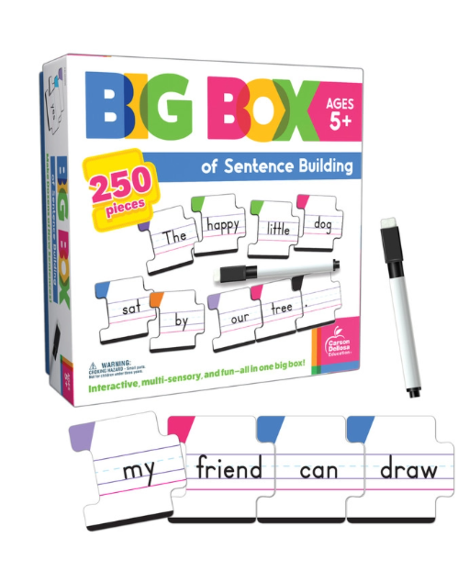BIG BOX OF SENTENCE BUILDING 250 PIECES