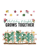 BULLETIN BOARD SET: GROW TOGETHER PLANT KINDNESS