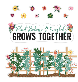 BULLETIN BOARD SET: GROW TOGETHER PLANT KINDNESS