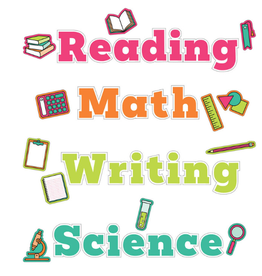BULLETIN BOARD SET: WALL SIGNS FOR CORE SUBJECTS