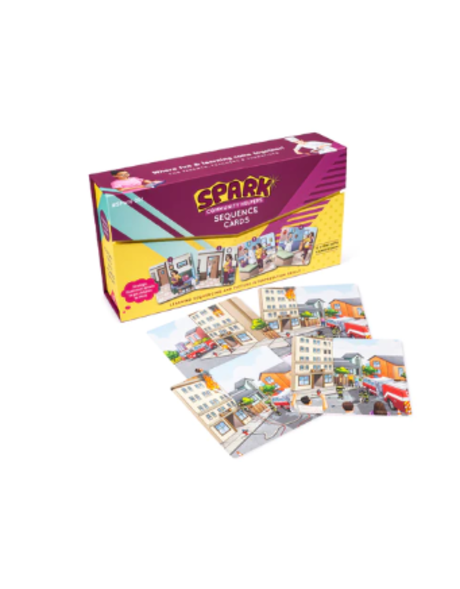 SPARK SEQUENCE CARDS COMMUNITY HELPERS