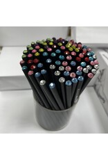 Pencils With a Crystal Gem Top - Container/96pcs