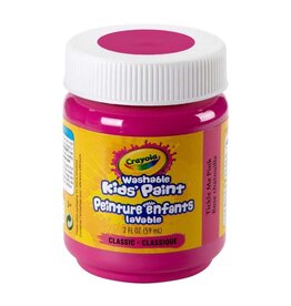 2 oz. Washable Kid's Paint, Rose - Pink