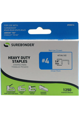 SUREBONDER #4 HEAVY DUTY  STAPLES    1/4" 1250 STAPLES
