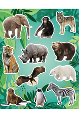 RANENU STICKER: ZOO ANIMALS 6 SHEET