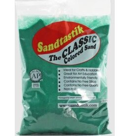 ART SAND 2LB - EMERALD GREEN