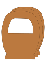 SUPER CUT OUT:  BASKET  8"x10" 15pc