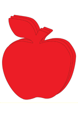 CUT OUTS:  EXTRA LARGE RED APPLE 8"x10" 15 PACK