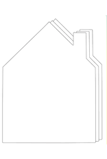 SUPER CUT OUT HOUSE 8"X10" 15PC