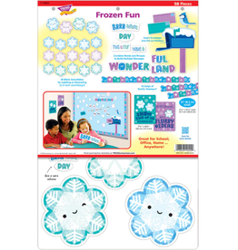 LEARNING SET FROZEN FUN 58PC