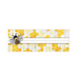 NAME PLATE: THE HIVE  9-5/8" x 3-1/4" 36 PACK
