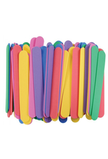 FOAM JUMBO CRAFT STICK 6" X .75 " 100 PC