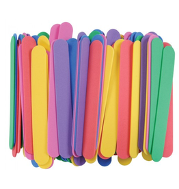 FOAM JUMBO CRAFT STICK 6" X .75 " 100 PC