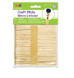 CRAFT STICKS: 4.5" 100 PACK