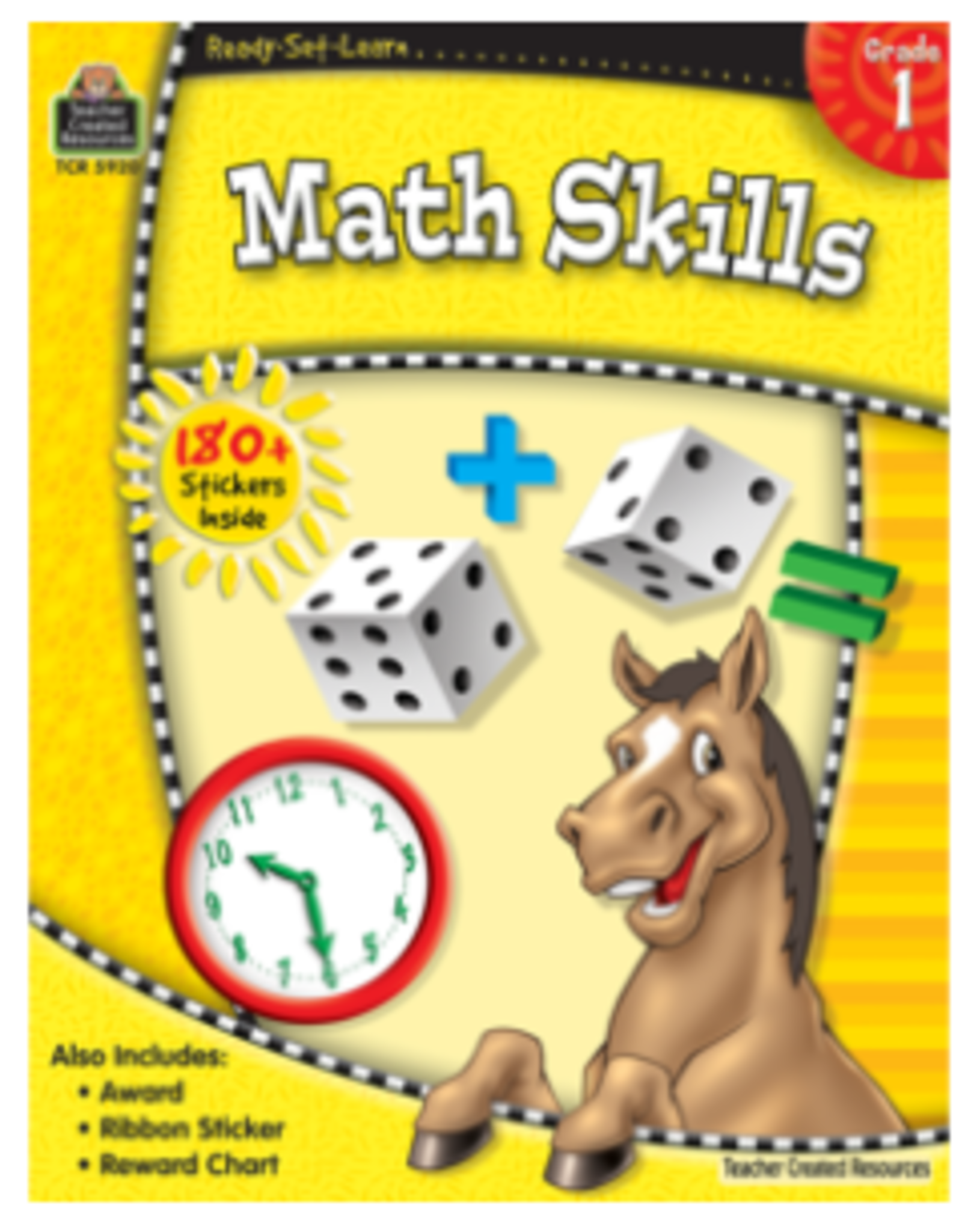 BOOK: READY SET LEARN MATH SKILLS GRADE 1