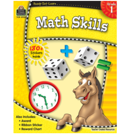 BOOK: READY SET LEARN MATH SKILLS GRADE 1