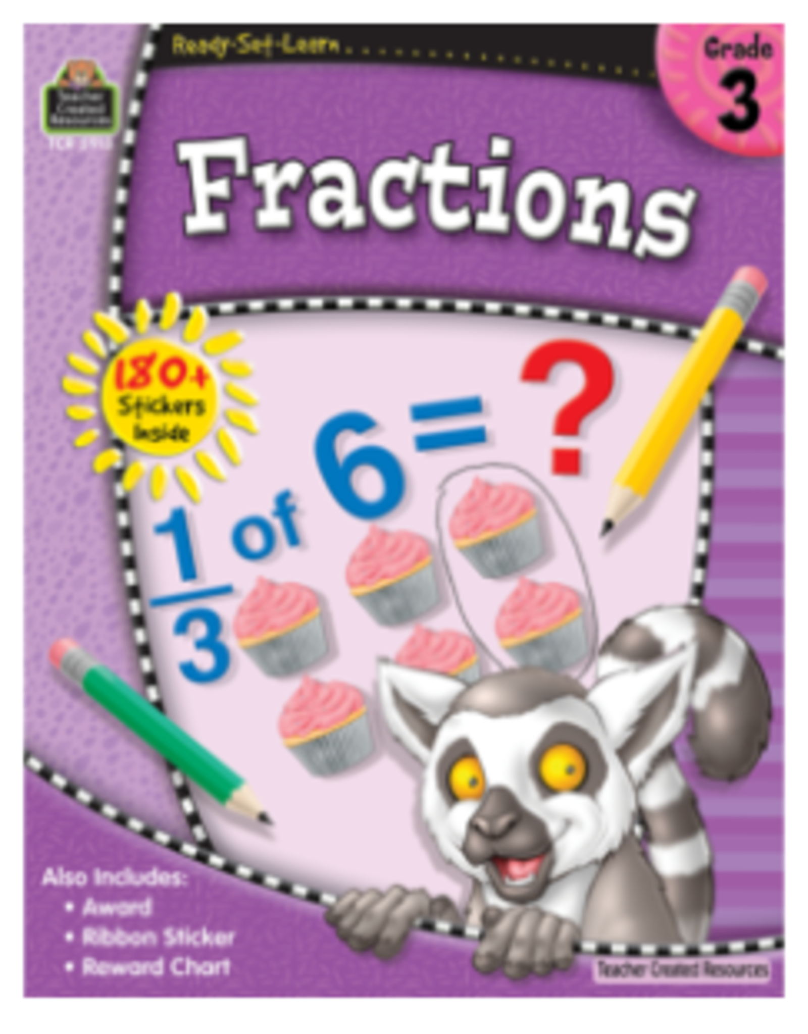 BOOK: READY SET LEARN FRACTIONS GRADE 3