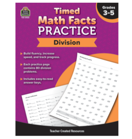 BOOK TIMED MATH FACTS PRACTICE DIVISION