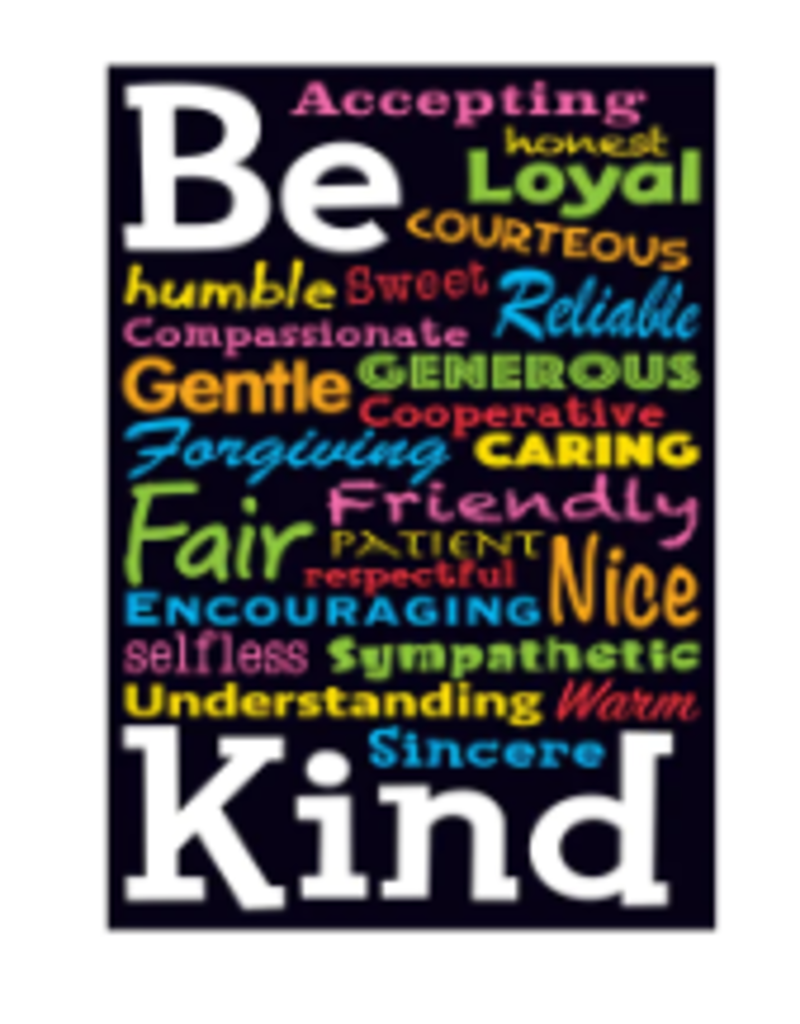 POSTER: BE KIND...