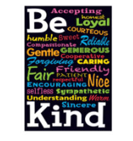 POSTER: BE KIND...