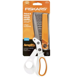 Fiskars Student Lefty SoftGrip Scissors 7 - Glitter Blue
