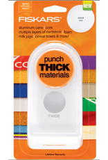 FISKARS PAPER PUNCH CIRCLE 1.5"  -FOR THICK MATERIALS