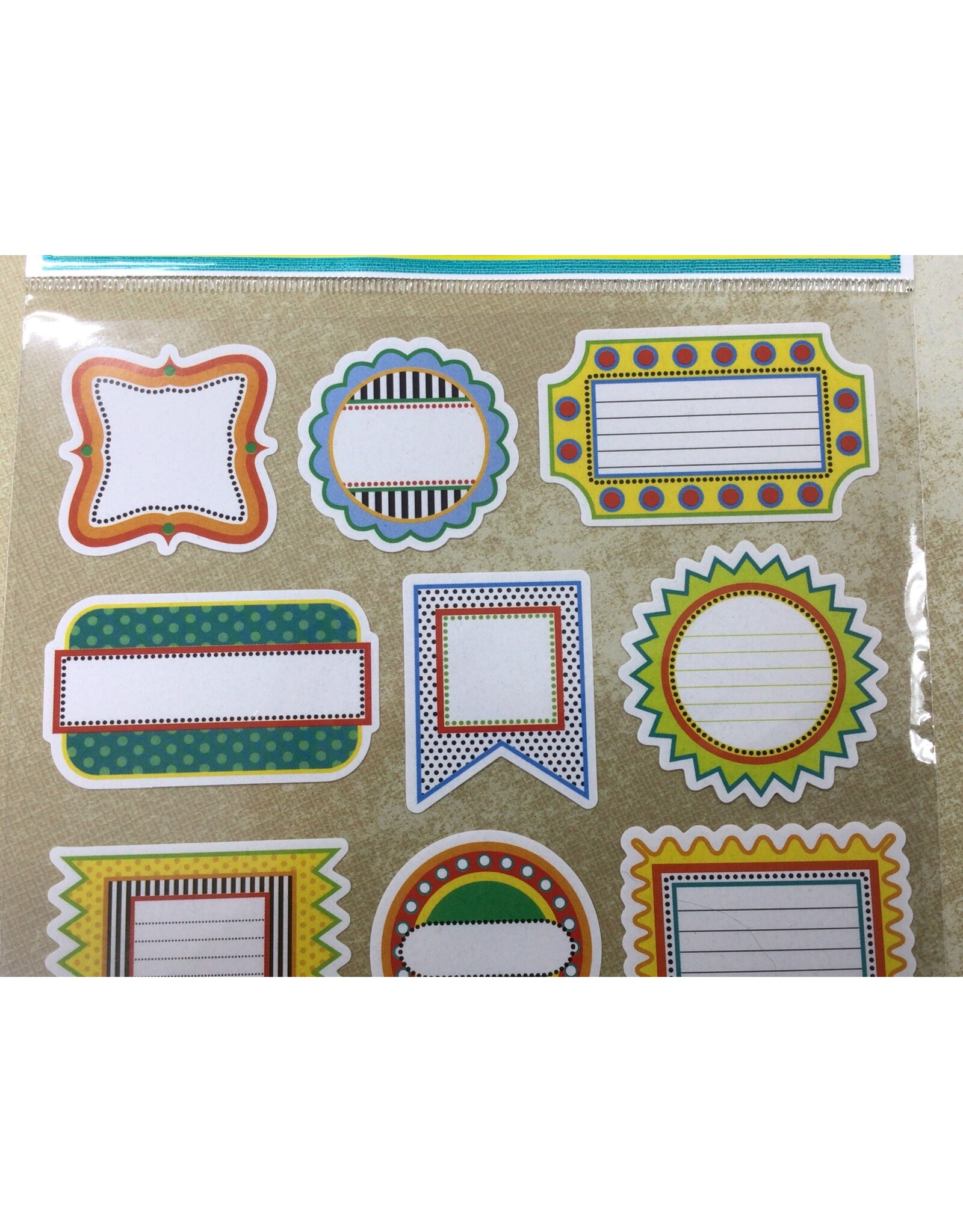 STICKERS: framed labels