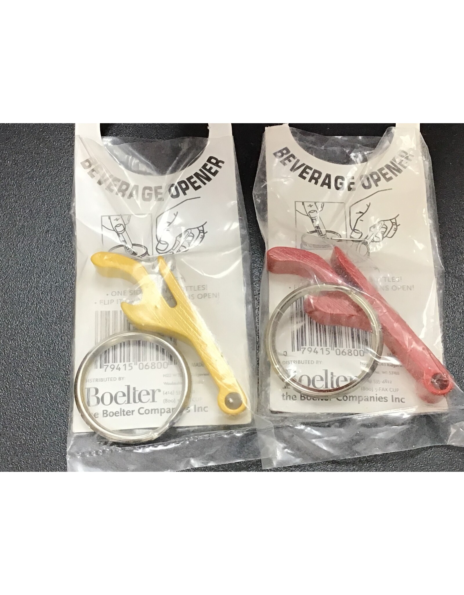 BEVERAGE OPENER WITH KEY RING